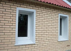 Установка пластиковых окон с наружными откосами в частном доме г. Саратов mobile