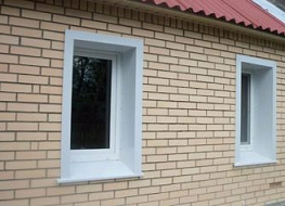 Установка пластиковых окон с наружными откосами в частном доме г. Саратов